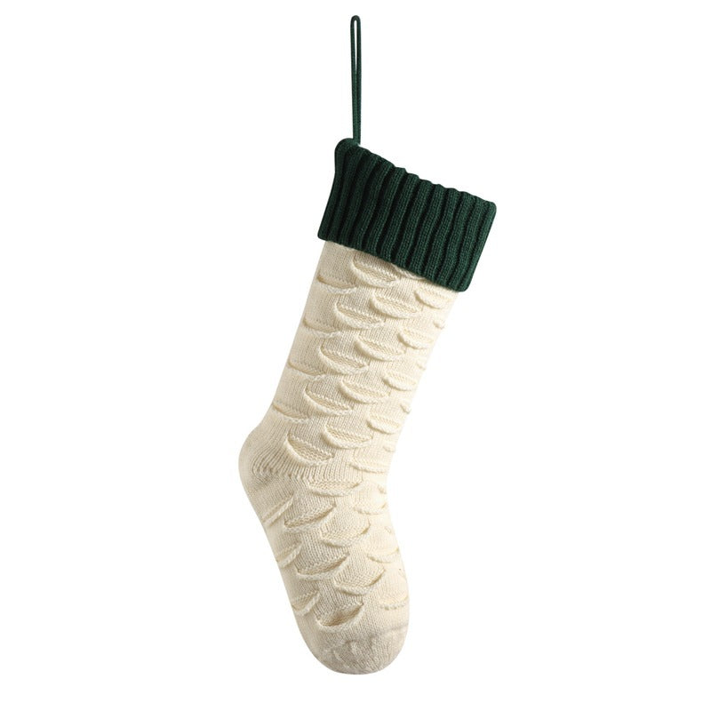 Christmas Decorative Socks Knitted Hanging Decoration