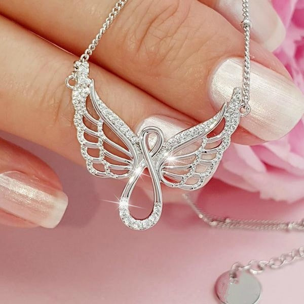 Angel Wing Diamond Angel Wing Lady Necklace