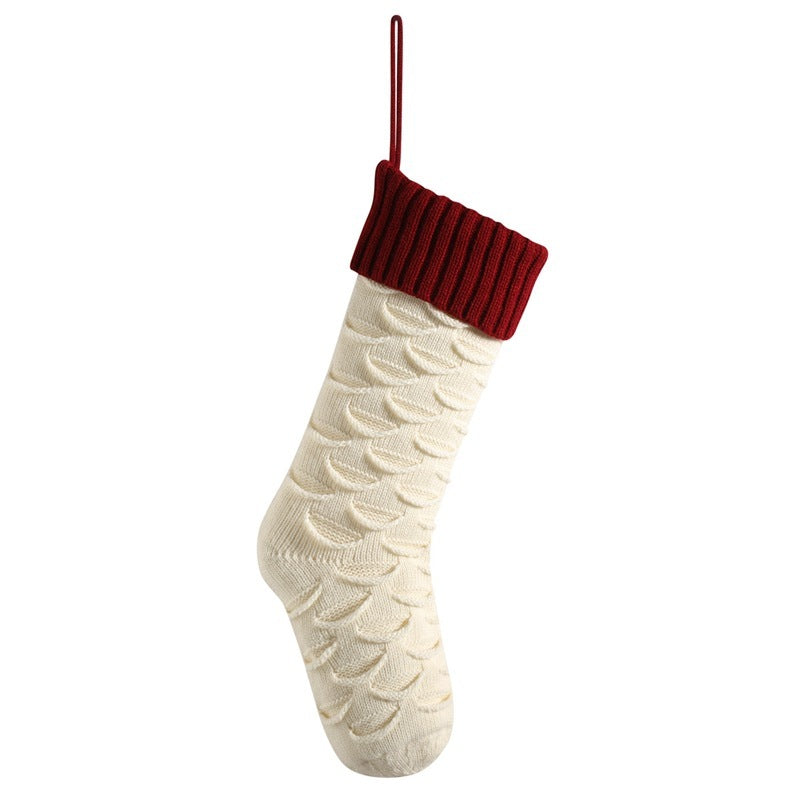 Christmas Decorative Socks Knitted Hanging Decoration