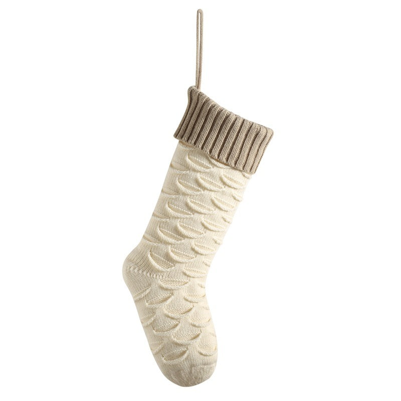 Christmas Decorative Socks Knitted Hanging Decoration