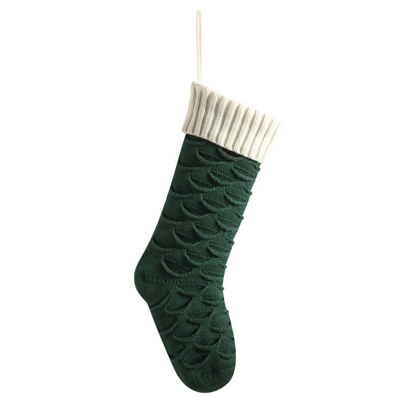 Christmas Decorative Socks Knitted Hanging Decoration