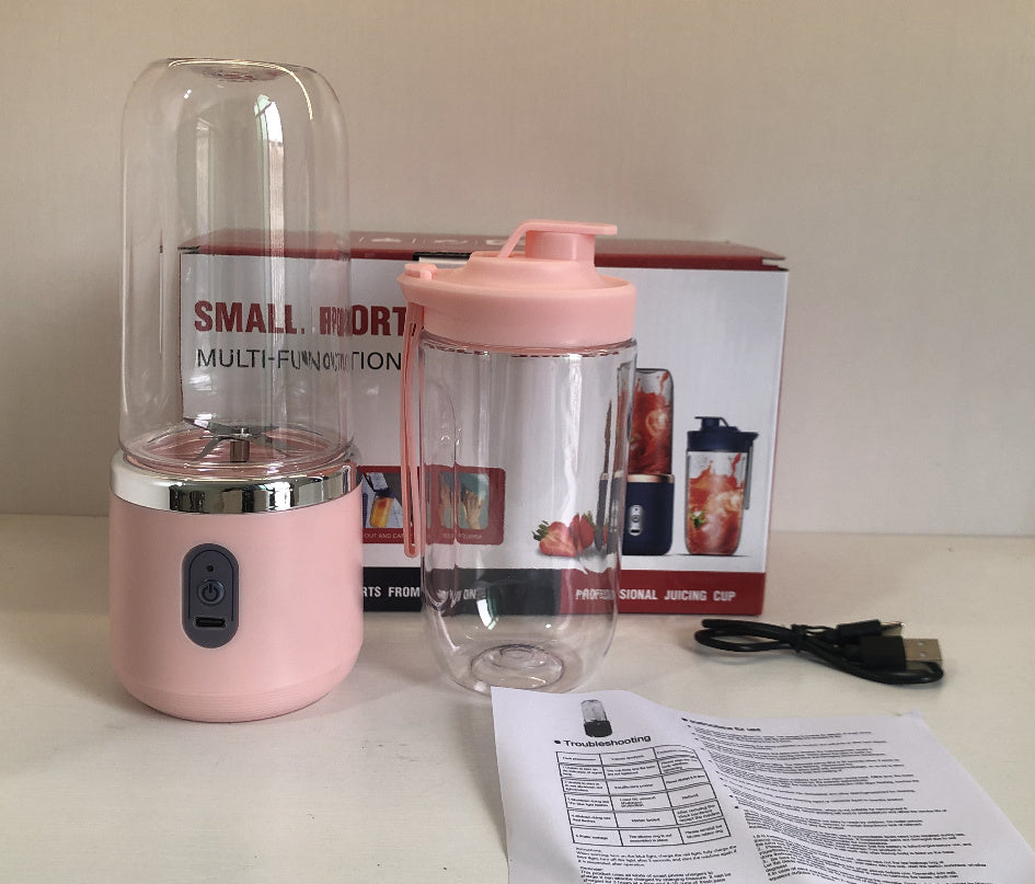 Portable Blender Mini Juicer Cup Extractor Smoothie USB Charging Fruit Squeezer Blender Food Mixer Ice Crusher Portable Juicer Machine