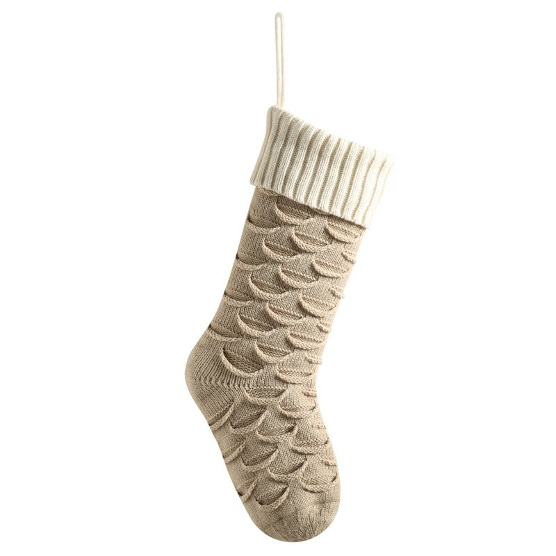 Christmas Decorative Socks Knitted Hanging Decoration